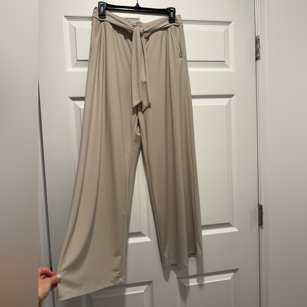 Philosophy Beige Dressy Pant, Women Size Medium